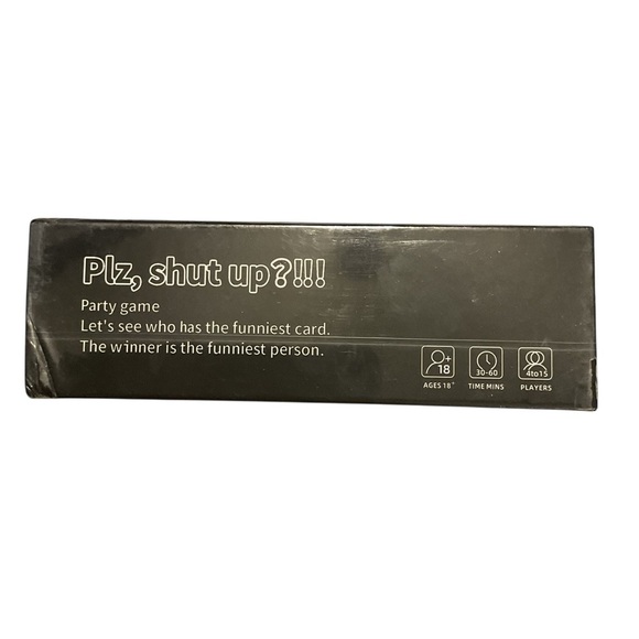 PLZ, Shut up?!!! Card Game - Picture 2 of 2